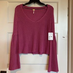 Rose Free People sweater